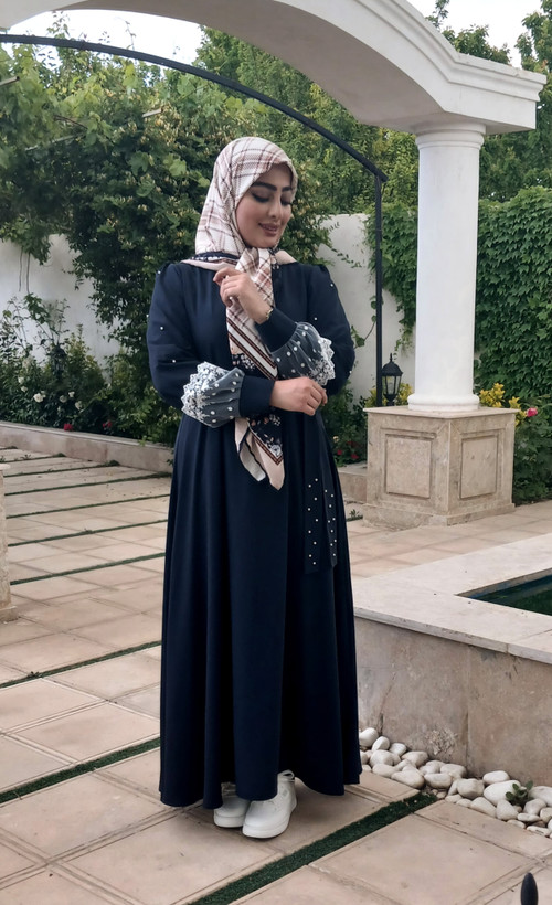 پیراهن عبایی مدل پناه