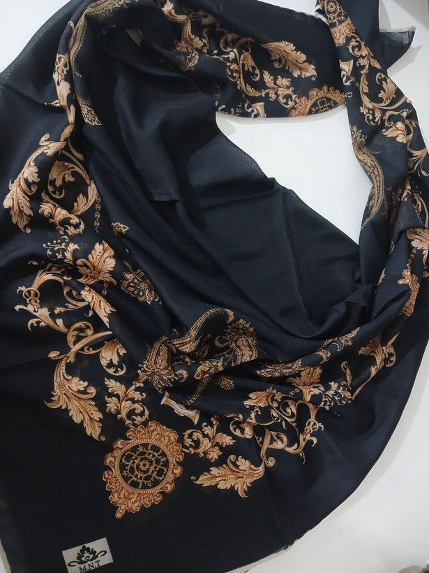 روسری نخ پنبه چَنِل