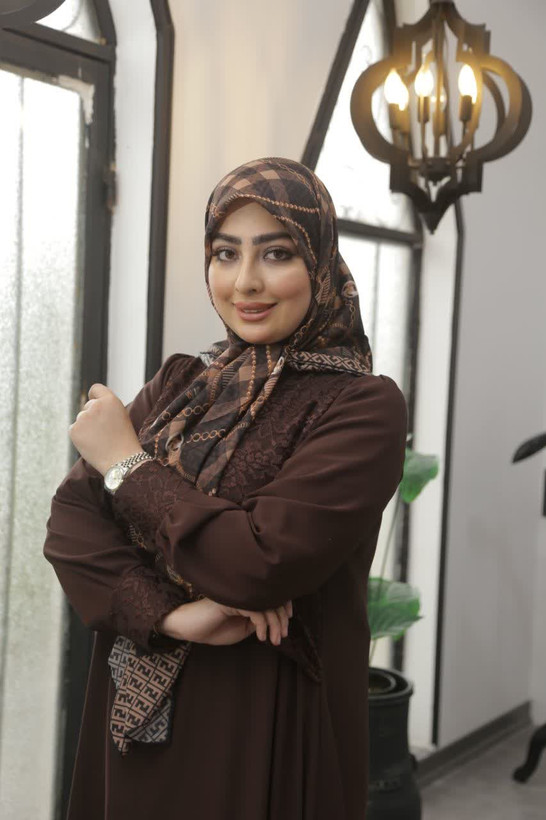 پیراهن عبایی آرال