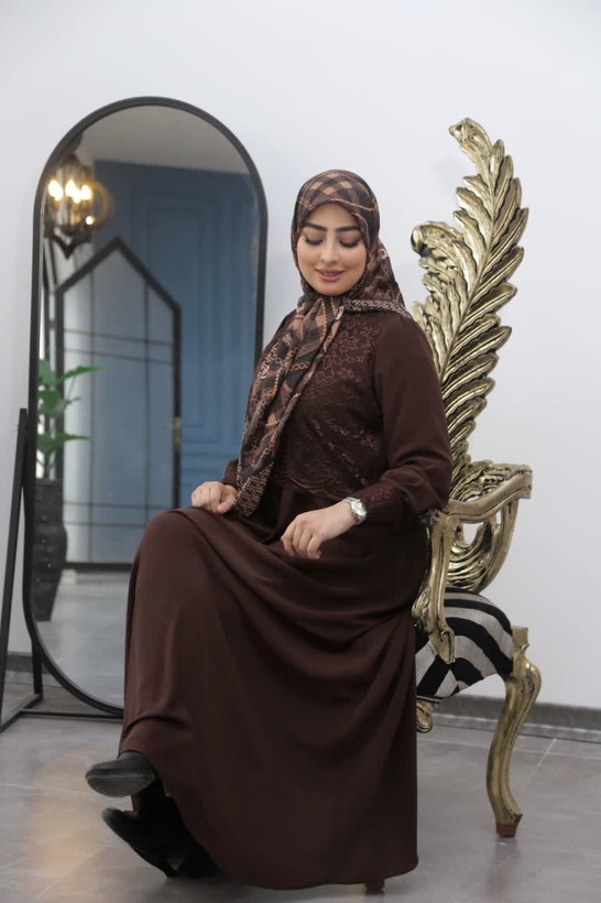 پیراهن عبایی آرال