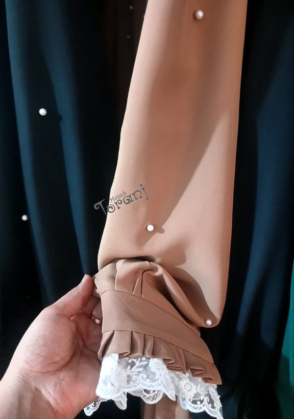مانتو عبایی مدل روژین