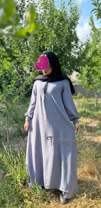 پیراهن عبایی مهدیس