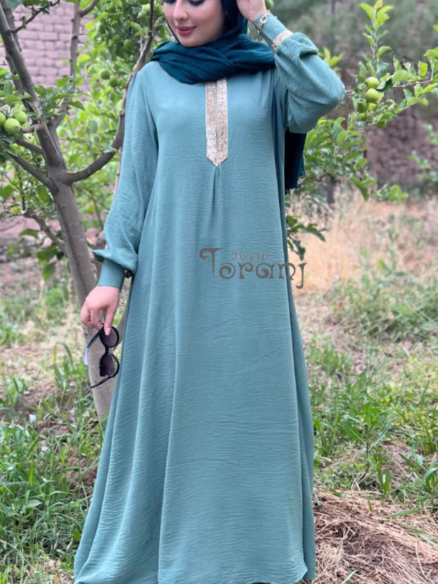 پیراهن عبایی مهدیس