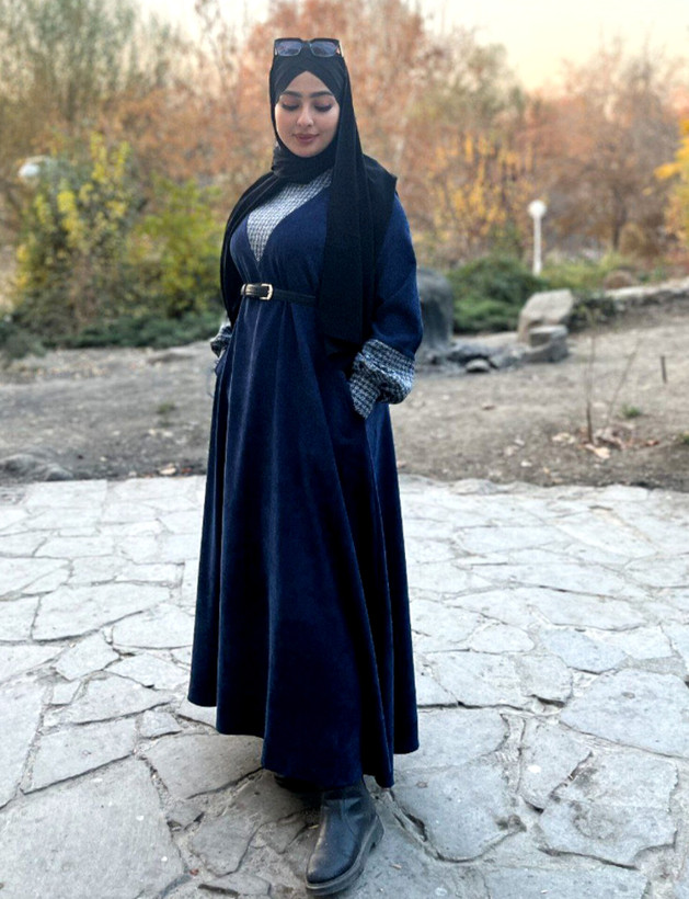 عبا پاییزه مدل خاطره