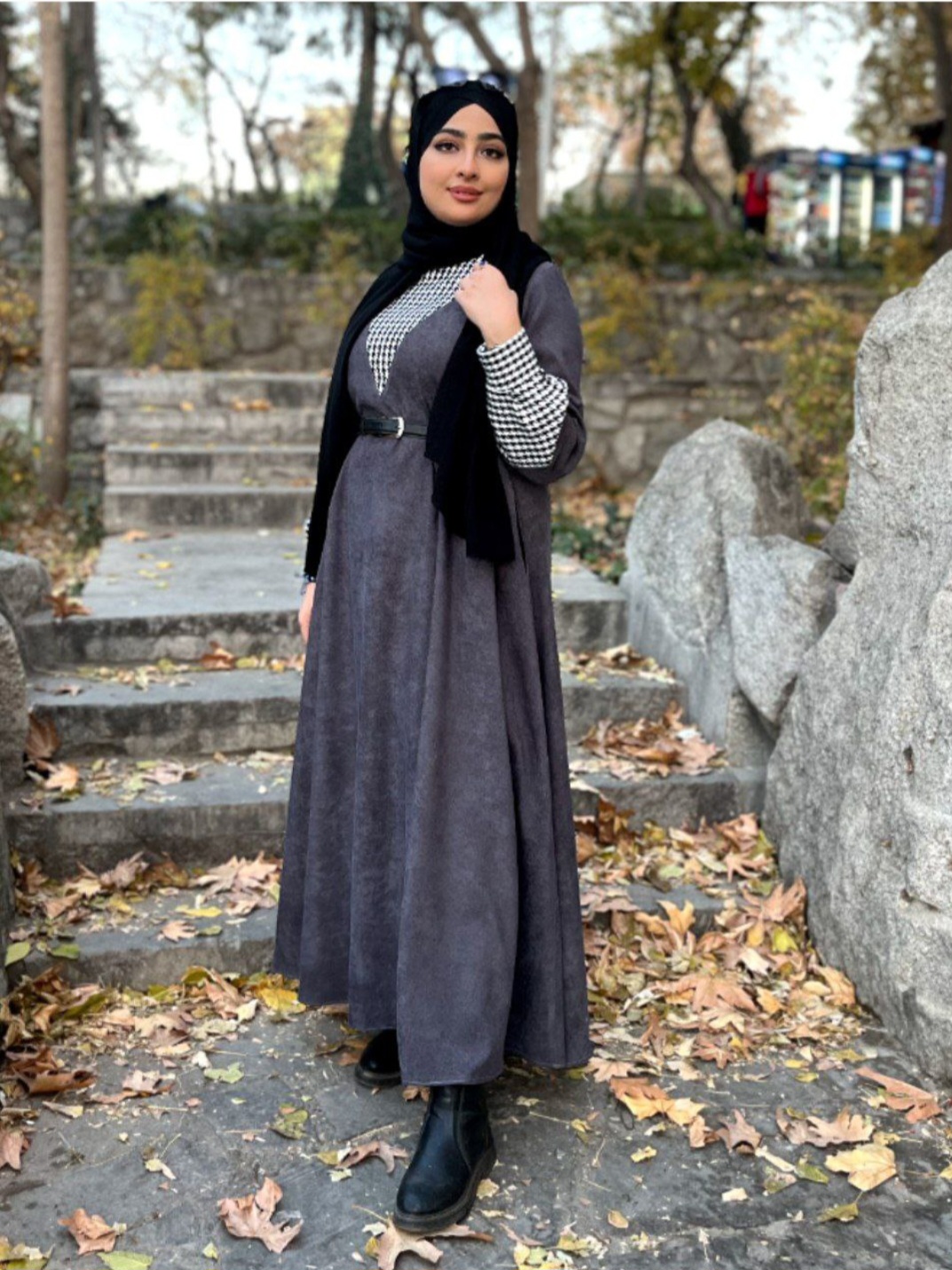 عبا پاییزه مدل خاطره